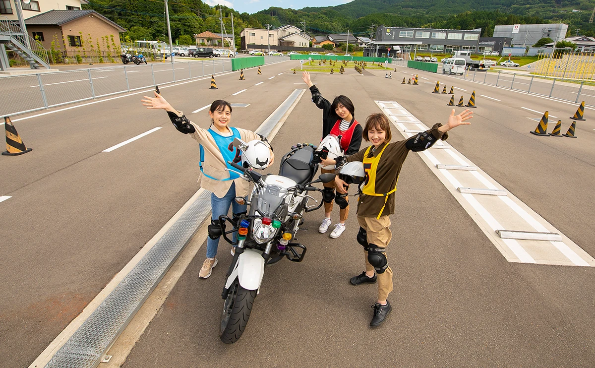 二輪(バイク)の教習イメージ