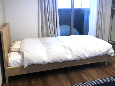 コーポアレッタのベッド